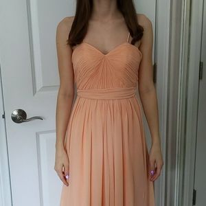 Peach Prom Dress